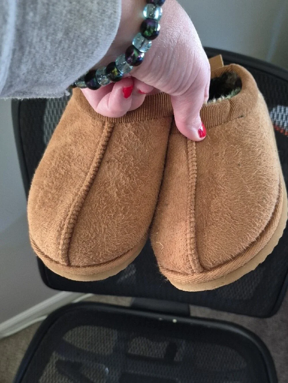 wonder nation Tan Slip-On Casual Shoes